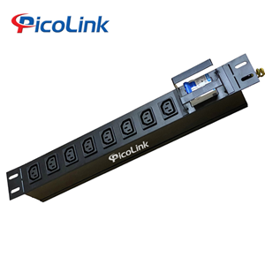 Thanh Nguồn PDU 8 Ổ Cắm C13, Max 20A, MCB 2P 32A Picolink PL-PDU8MBC13