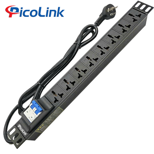 Thanh nguồn PDU Đa năng 8 ổ cắm 32A kèm dây nguồn PicoLink PL-PDU8D-32A
