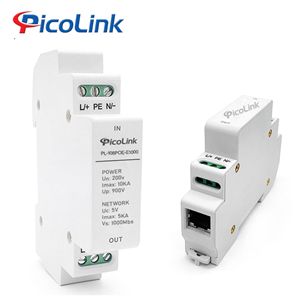 Thiết bị chống sét mạng LAN RJ45 POE Gigabit Picolink PL-108POE-E1000