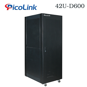 Tủ Mạng 42U D600 Picolink PL42U-D600 - Tủ Rack 19 Inch Cho Hệ Thống Mạng